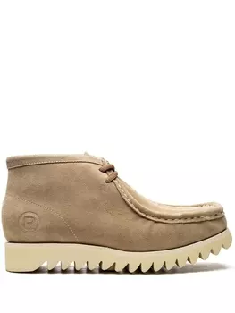 Ботинки Manhunt M2 на шнуровке A BATHING APE, бежевый