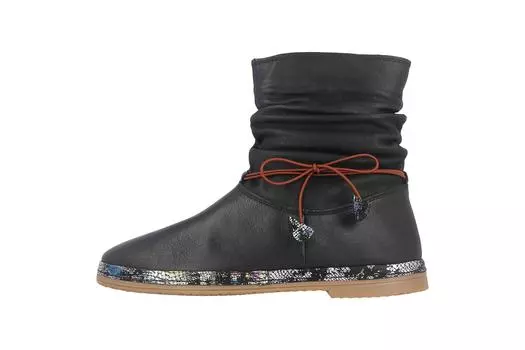 Ботинки manitu Stiefel, черный