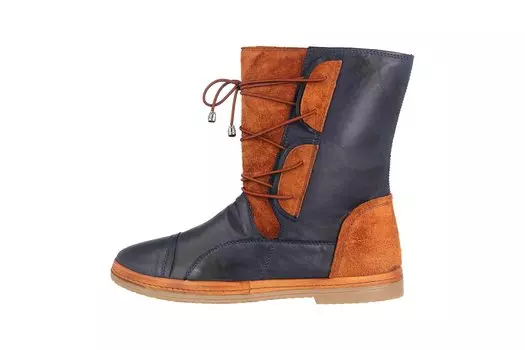 Ботинки manitu Stiefel, синий