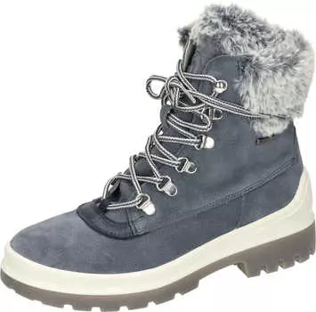 Ботинки manitu Winterstiefel, синий