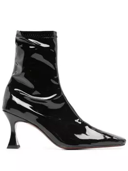 Ботинки Manu Atelier 80 мм Duck, черный