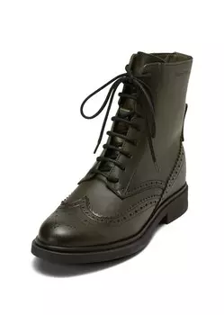Ботинки Marc OPolo Lace-Up Ankle Boots, оливковый