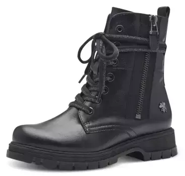 Ботинки MARCO TOZZI by GMK на шнуровке со шнуровкой вокруг голенища, черный