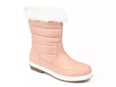 Ботинки Marie Snow Boot от Journee Collection - женские, светло-розовые
