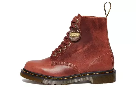 Ботинки Martin 1460 унисекс Rouge Campeche/Brun Dr.Martens, цвет Red Brown