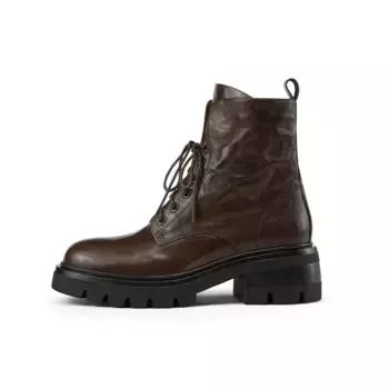 Ботинки Martin Boot женские 7Or9, цвет Black Gold Crisp - Black - 5cm