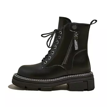 Ботинки Martin Boot женские A Poinsettia Princess, черный