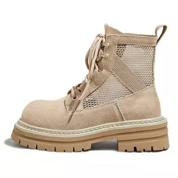 Ботинки Martin Boot женские A Poinsettia Princess, коричневый