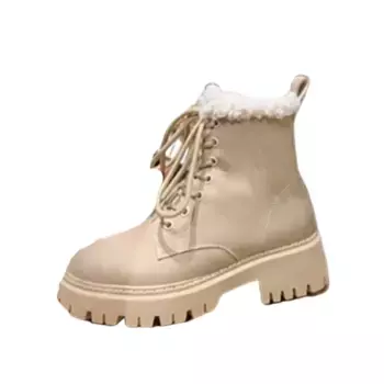 Ботинки Martin Boot женские Abcfjg, коричневый