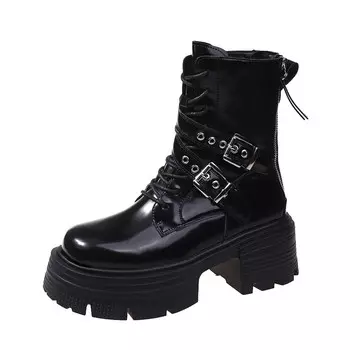 Ботинки Martin Boot женские Abcylm, черный