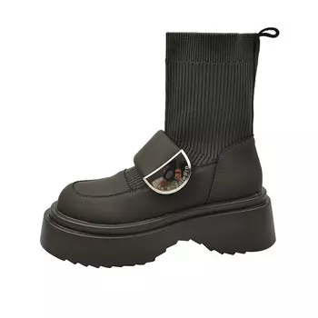 Ботинки Martin Boot женские Abcylm, черный