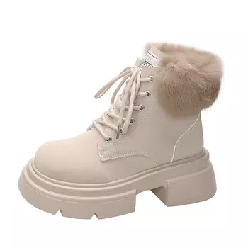 Ботинки Martin Boot женские Abcylm, коричневый