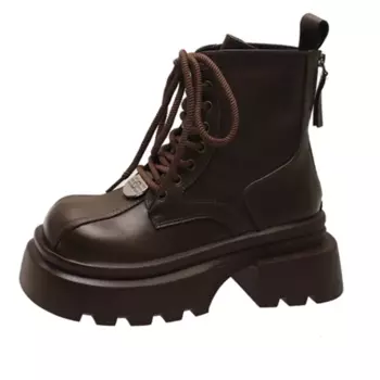 Ботинки Martin Boot женские Abcylm, коричневый