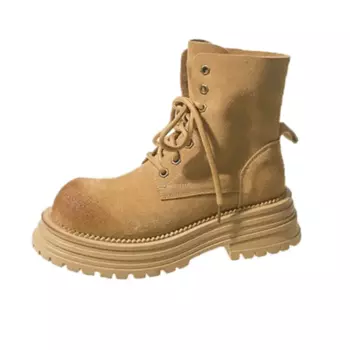 Ботинки Martin Boot женские Abcylm, коричневый