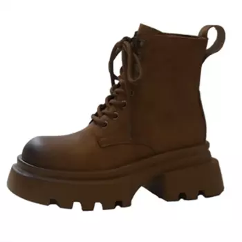 Ботинки Martin Boot женские Abcylm, коричневый