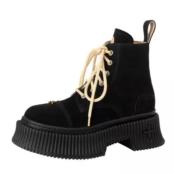 Ботинки Martin Boot женские Aiqinisha, желтый