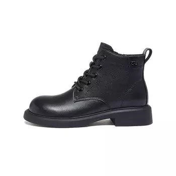 Ботинки Martin Boot женские Camel, черный