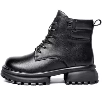 Ботинки Martin Boot женские Chint, темно-коричневый