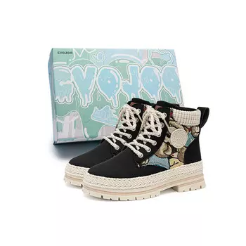 Ботинки Martin Boot женские Cvojoo, черный