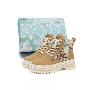 Ботинки Martin Boot женские Cvojoo, желтый