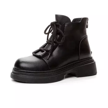 Ботинки Martin Boot женские Easttata Et, цвет Brown Fleece-lined