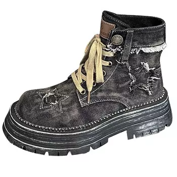 Ботинки Martin Boot женские Easttata Et, цвет Denim Blue