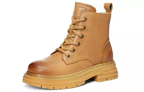 Ботинки Martin Boot женские Elle, коричневый