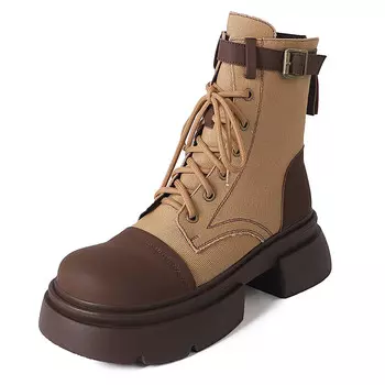 Ботинки Martin Boot женские Flowerskam, синий