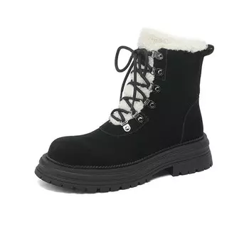 Ботинки Martin Boot женские Flowerskam, темно-коричневый