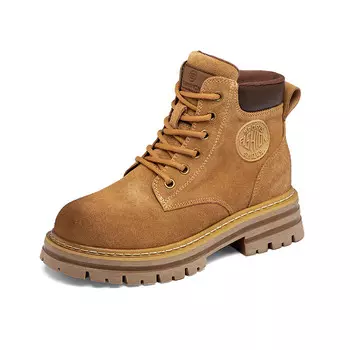 Ботинки Martin Boot женские Gigiryo, цвет Brown Fleece-lined