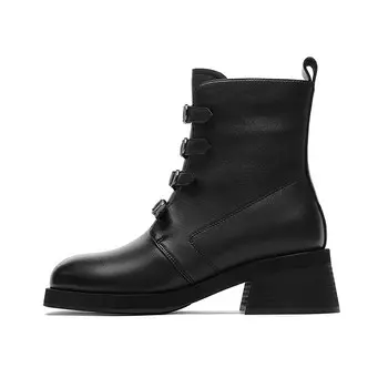 Ботинки Martin Boot женские Goldlion, черный