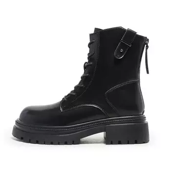 Ботинки Martin Boot женские Gracegift, серый