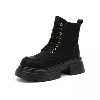 Ботинки Martin Boot женские Help, черный