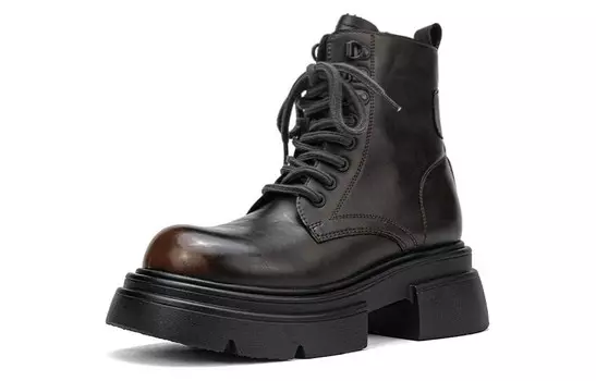 Ботинки Martin Boot женские Help, черный