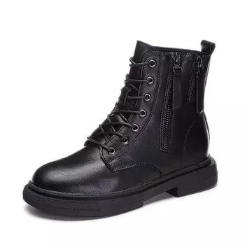 Ботинки Martin Boot женские Help, кремовый