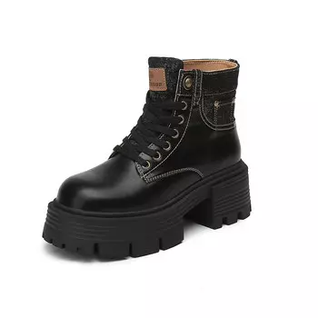 Ботинки Martin Boot женские Jin Baichuan, цвет Steel Blue