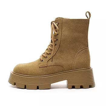 Ботинки Martin Boot женские Lanza, цвет LS8711 Black Standard Tube Fleece Lined