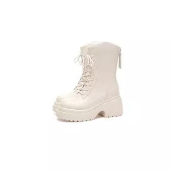 Ботинки Martin Boot женские Lesele, бежевый