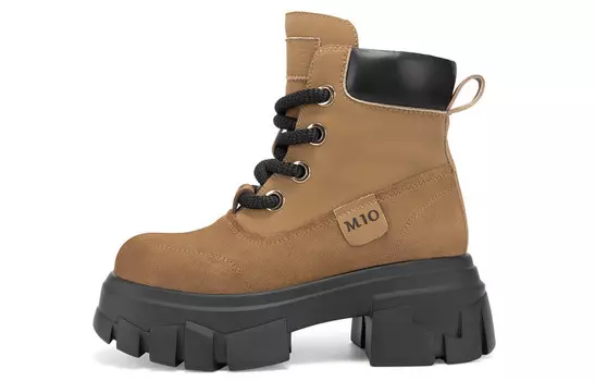 Ботинки Martin Boot женские Mio, цвет Yellow/Black