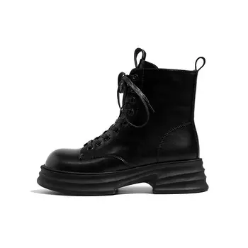 Ботинки Martin Boot женские Mis. Danny, цвет Black Fleece-lined