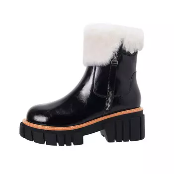 Ботинки Martin Boot женские Mo Lin, белый