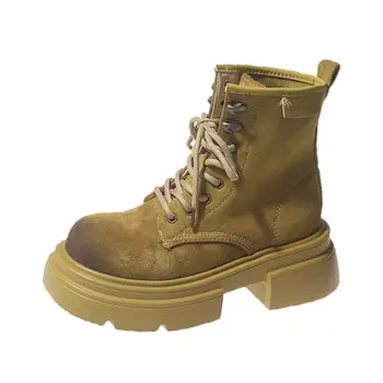 Ботинки Martin Boot женские Mxgm, желтый