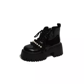 Ботинки Martin Boot женские Nunz, цвет Black matte