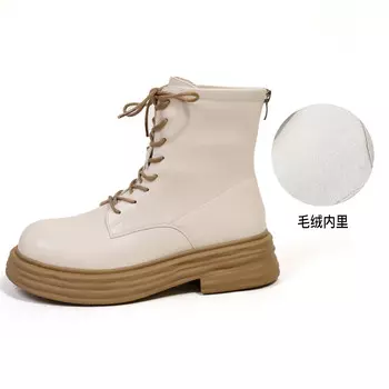 Ботинки Martin Boot женские Ouumeis, черный