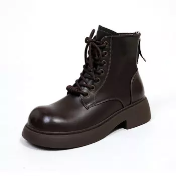 Ботинки Martin Boot женские Ouumeis, черный