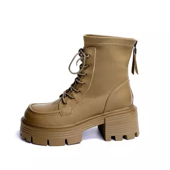 Ботинки Martin Boot женские Ouumeis, цвет Mocha Apricot