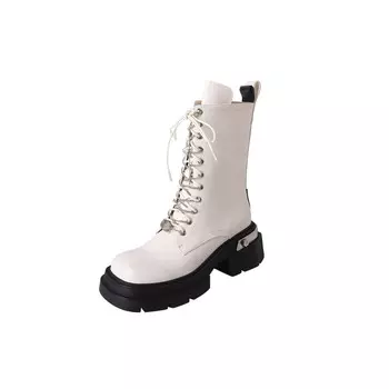 Ботинки Martin Boot женские Pvaj, белый