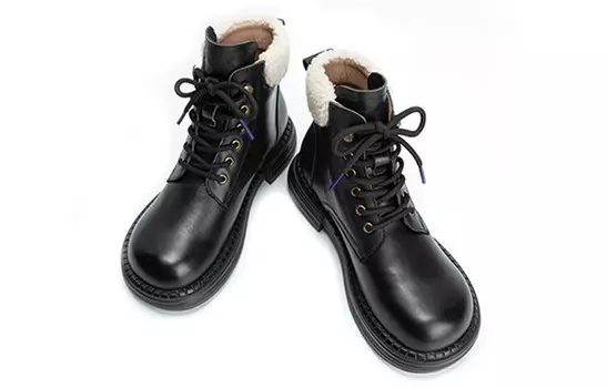 Ботинки Martin Boot женские Q.Vonton, черный