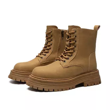 Ботинки Martin Boot женские Zhr, коричневый