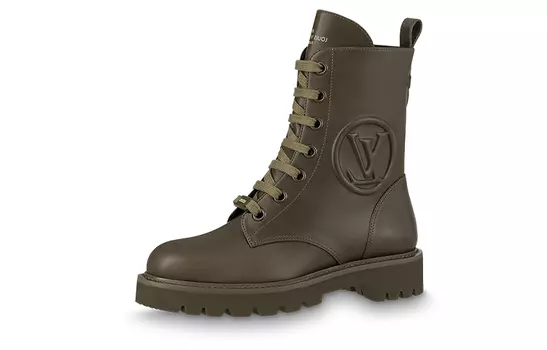 Ботинки женские Martin Louis Vuitton, зеленый